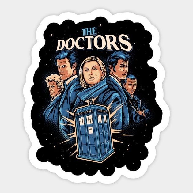 Doctors Sticker by RedBug01